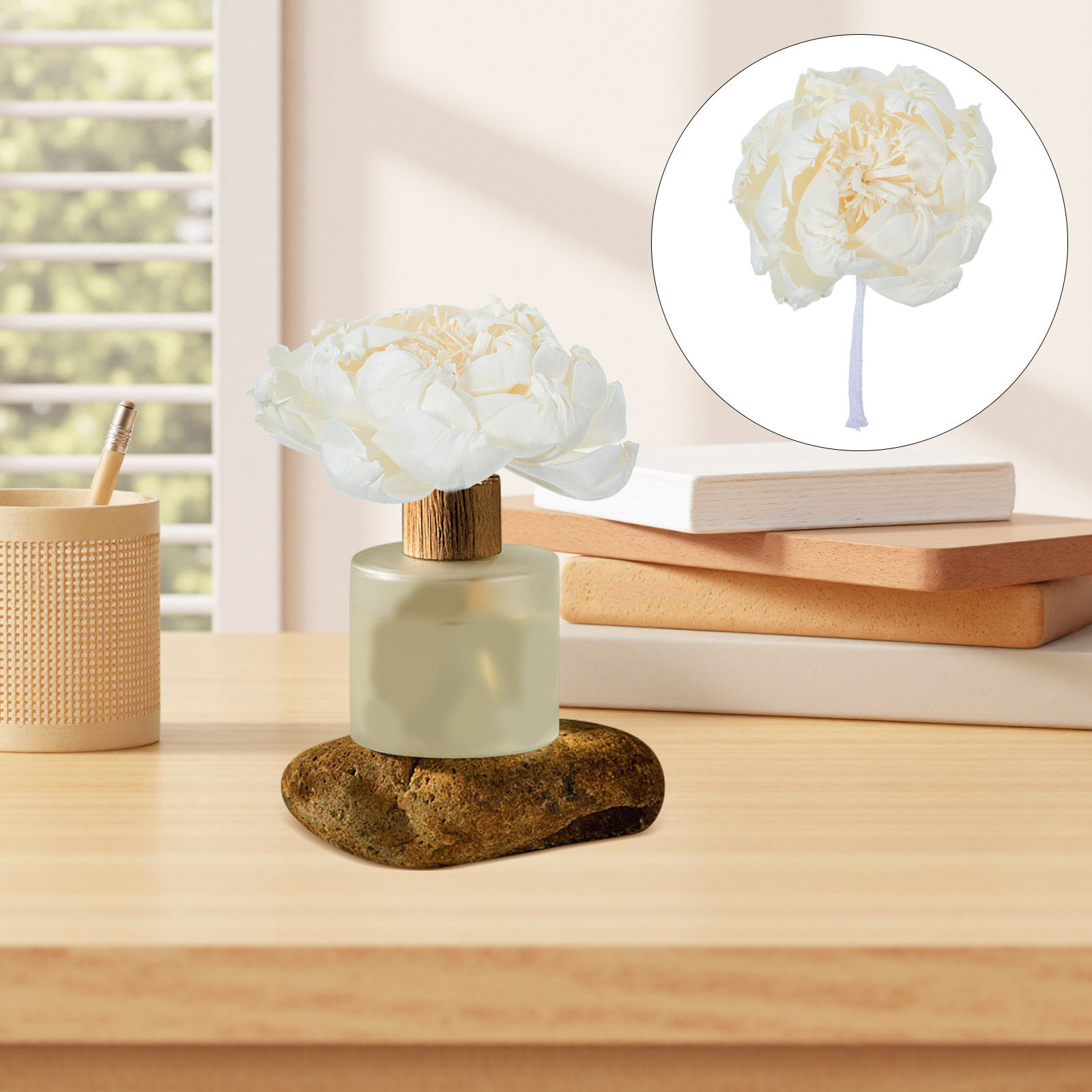 Home Decor Essentials - Aroma Diffuser Flower for Home Decorative
