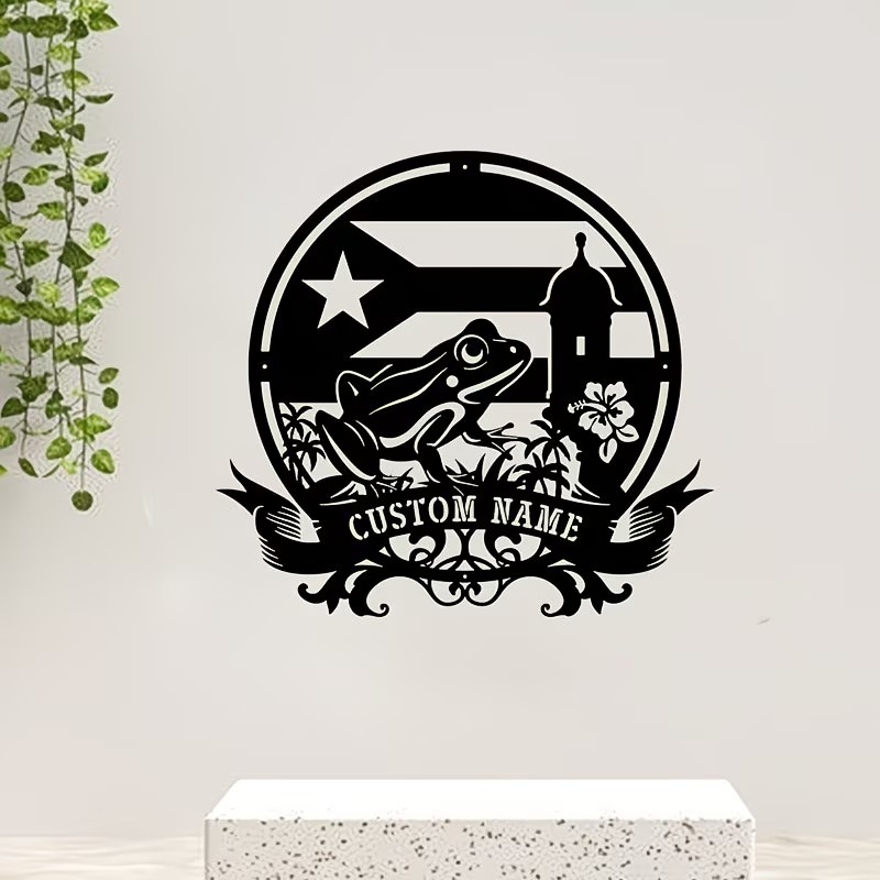 Home Decor Enthusiast - Personalized Puerto Rico Map Metal Wall