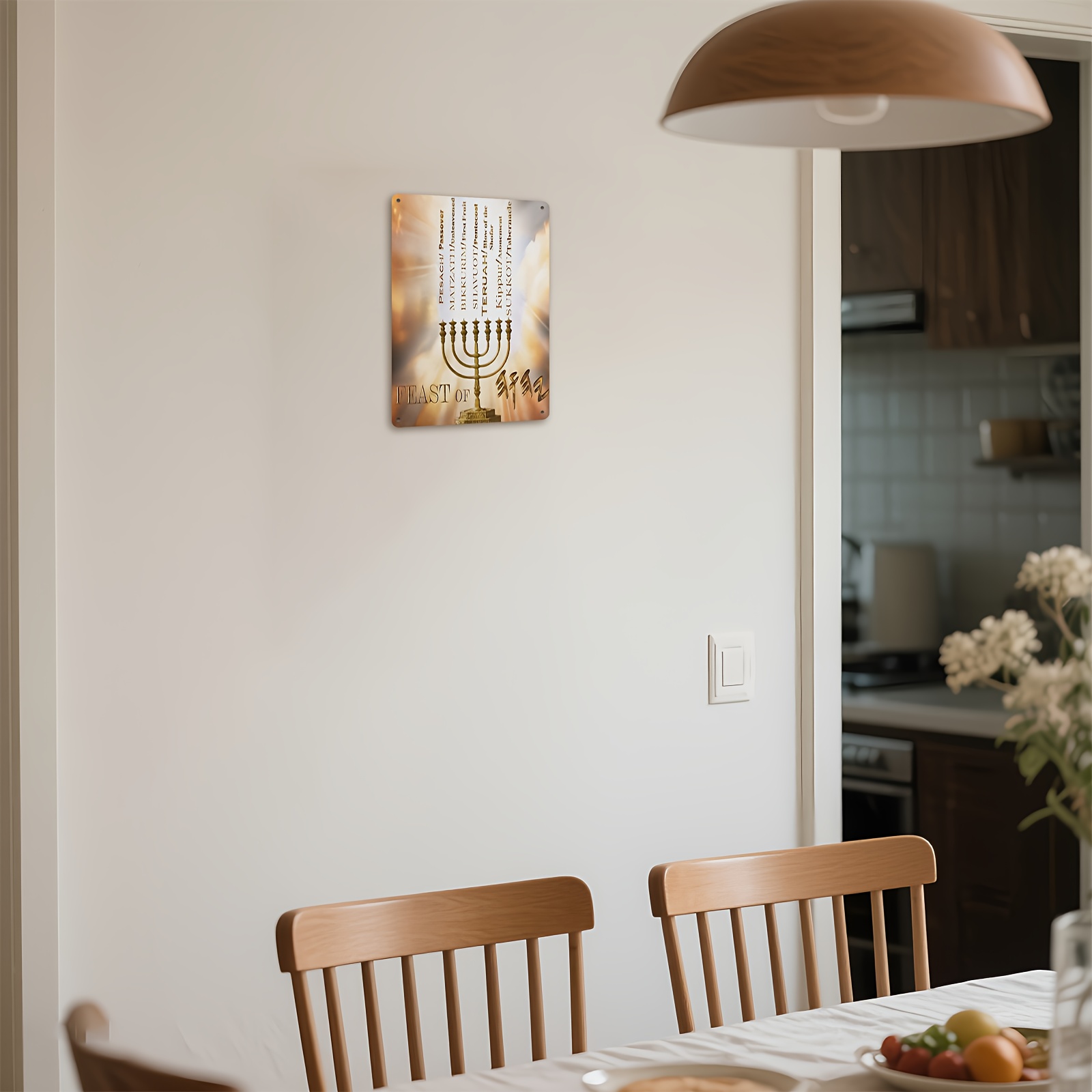 CIFBUYHebrew Star of David Alu - Home Decor Room ulasan dan harga