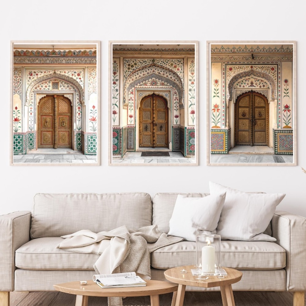 Frameless Traditional Rajastha - Home Decor Jaipur ulasan dan harga