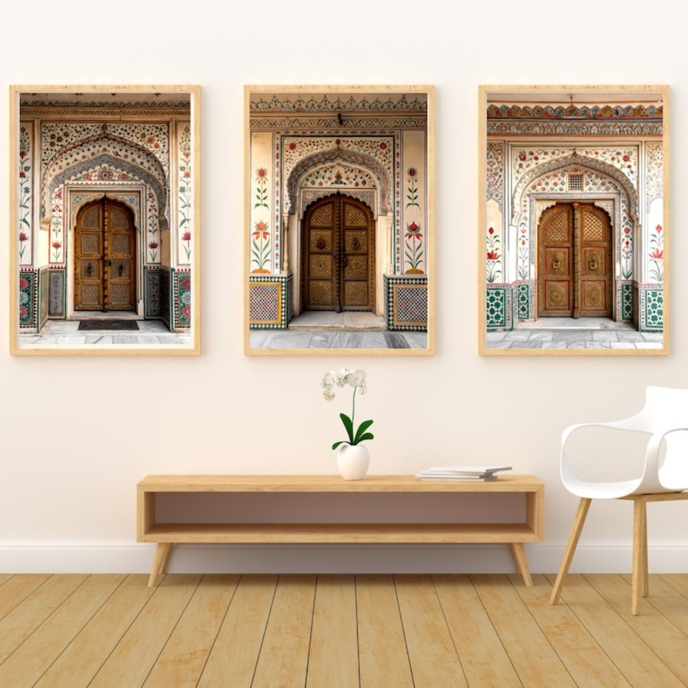 Frameless Traditional Rajastha - Home Decor Jaipur ulasan dan harga