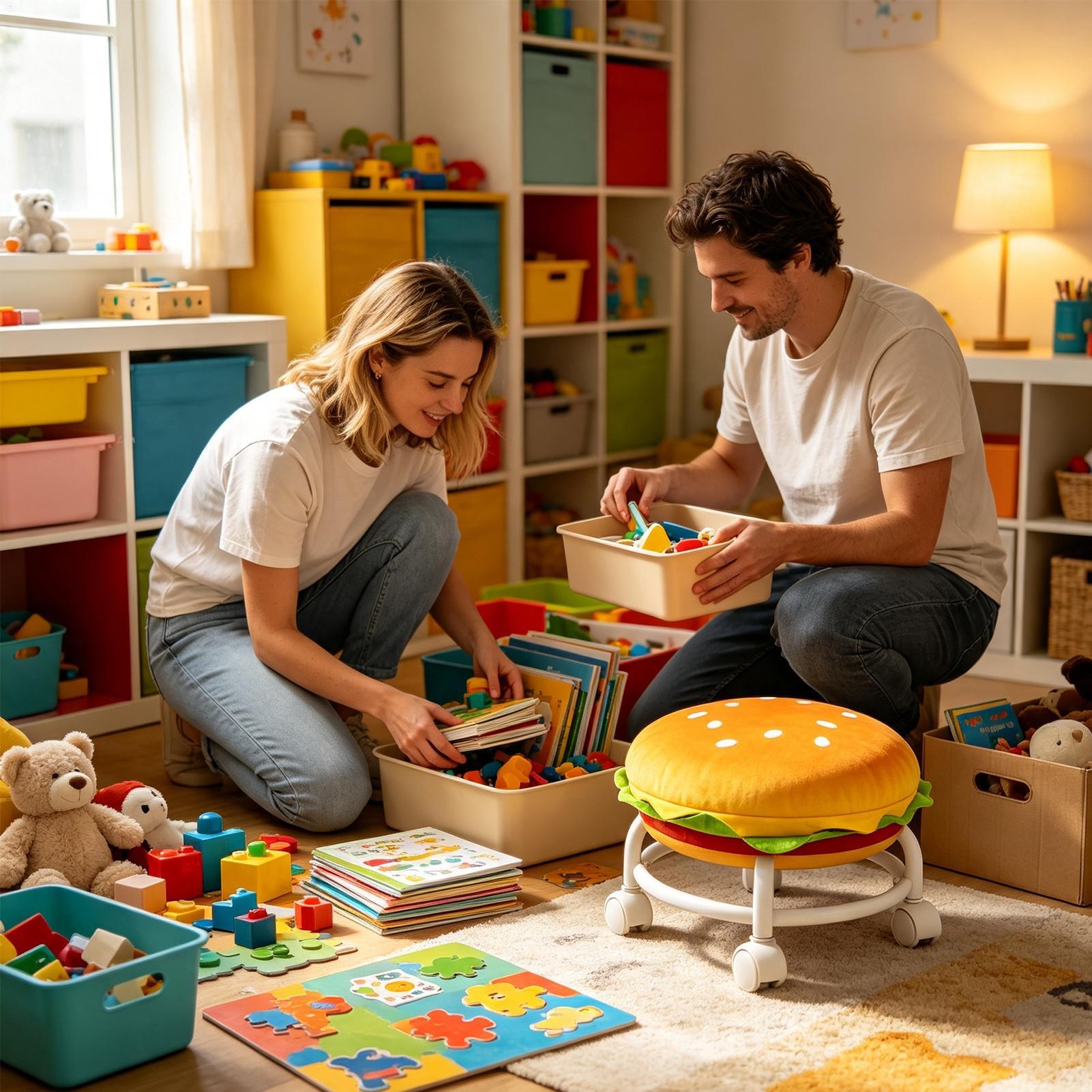 Rolling Stools With Wheels Sof - Home Decor On Wheels ulasan dan harga