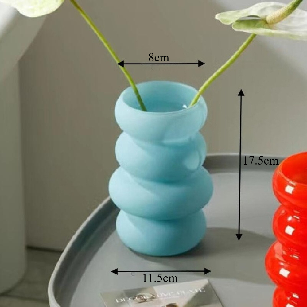 Minimalist Glass Vase Light Lu - Glass Vase Nordic ulasan dan harga