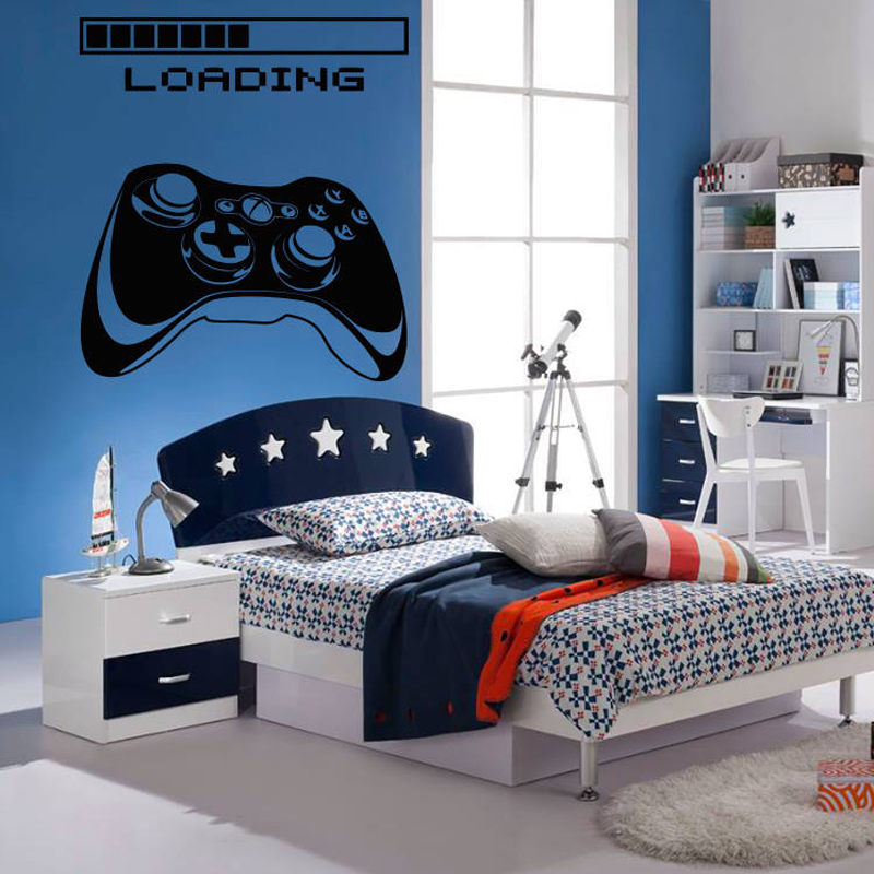 Wall Decal Gamer Xbox Loading  - Home Decor Xbox Games ulasan dan harga