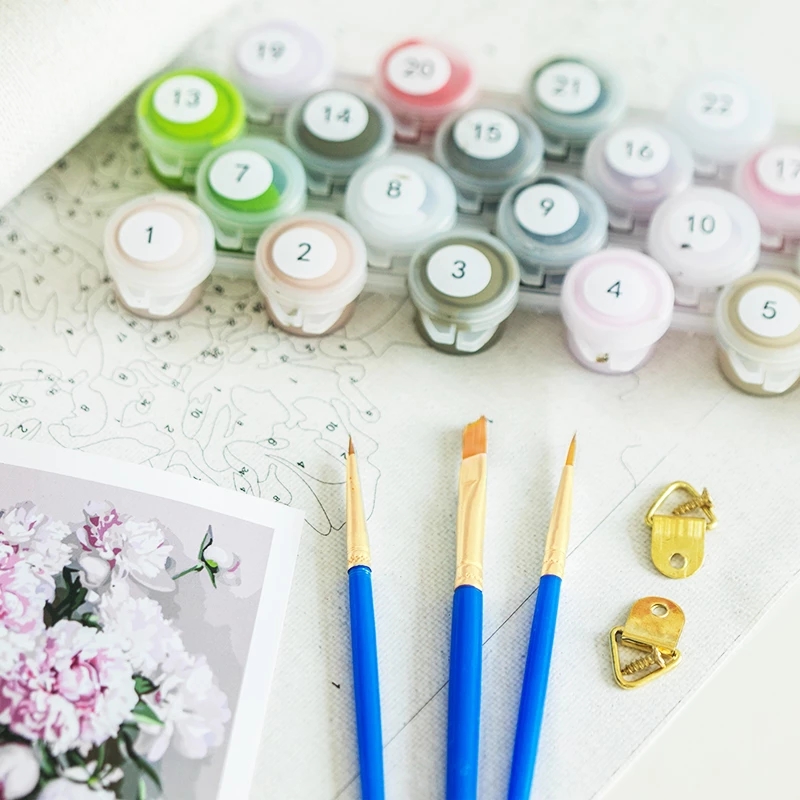 SDOYUNO Acrylic Paint By Numbe - Home Decor On Wheels ulasan dan harga