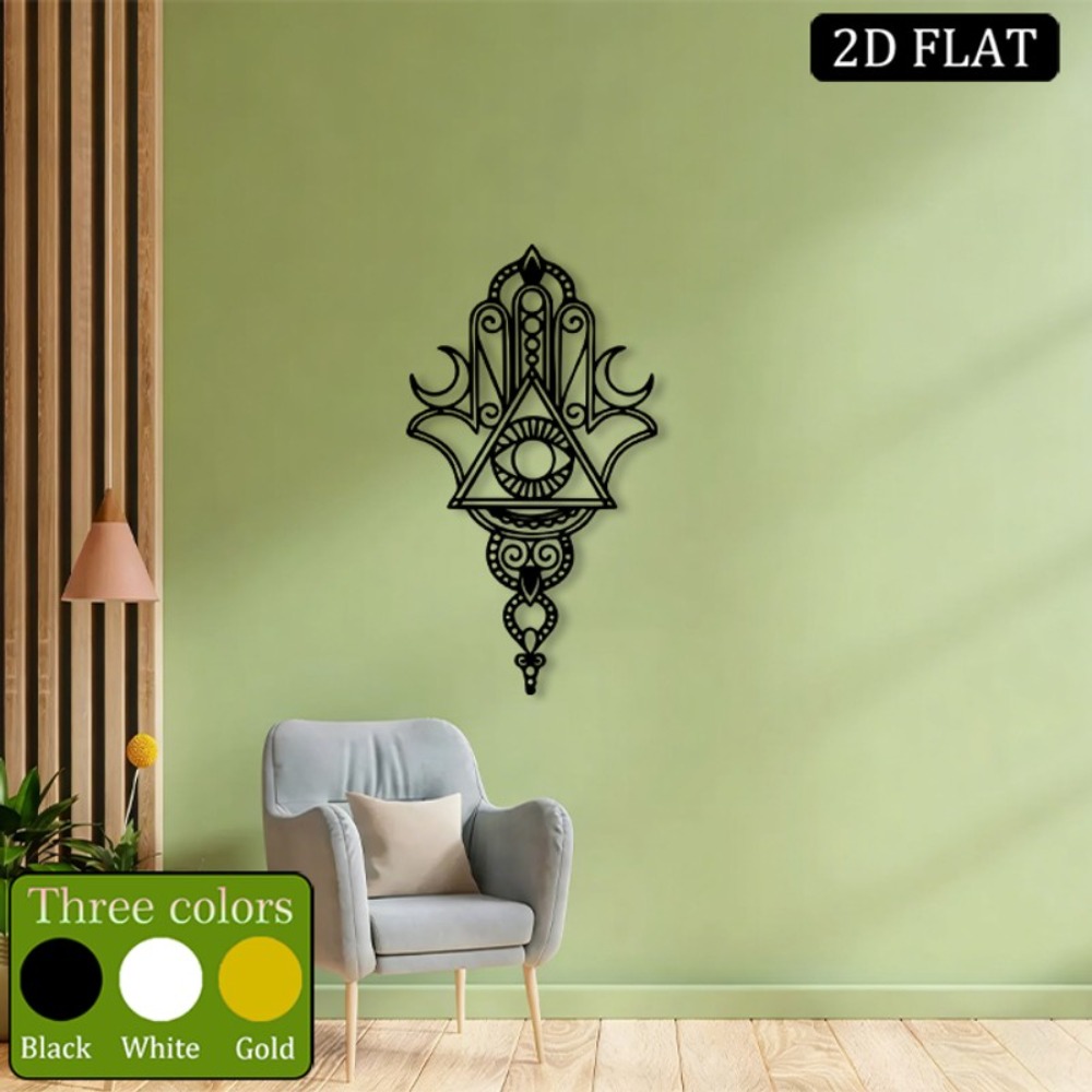 CIFBUY Iron Wall Art Hamsa Evi - Home Decor Room ulasan dan harga