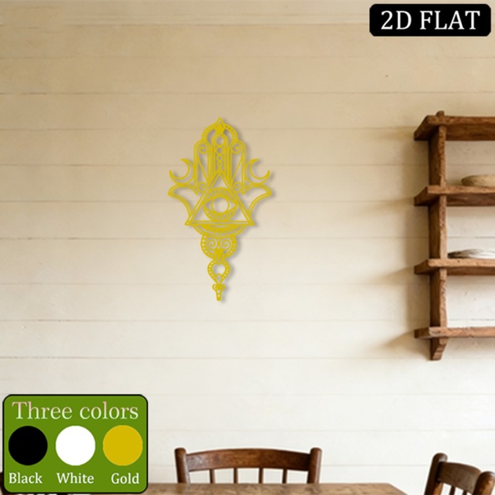 CIFBUY Iron Wall Art Hamsa Evi - Home Decor Room ulasan dan harga
