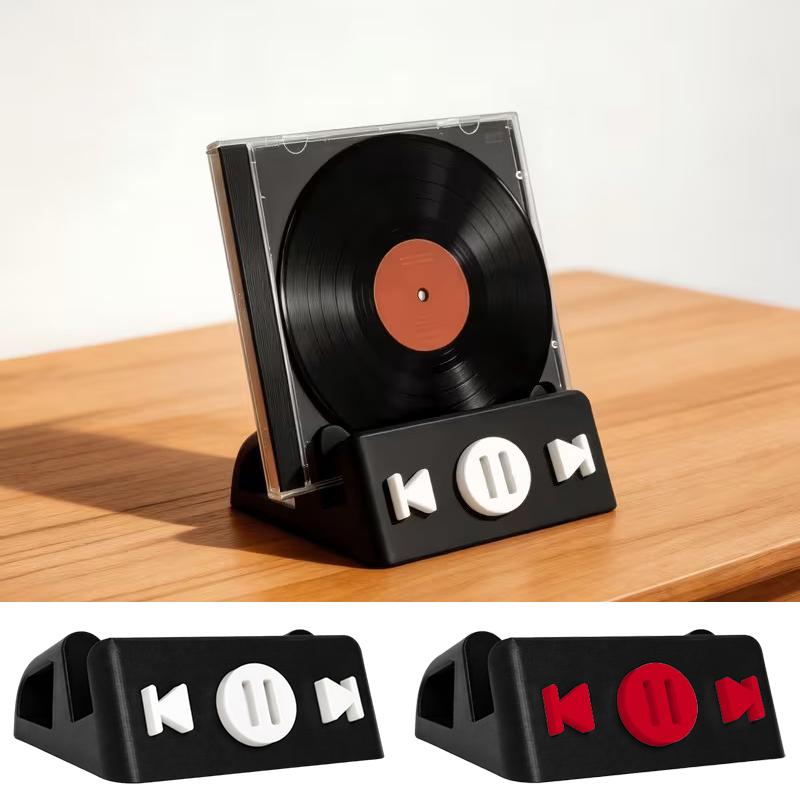 New Vinyl Record Desktop Stand - Home Decor Enthusiast ulasan dan harga