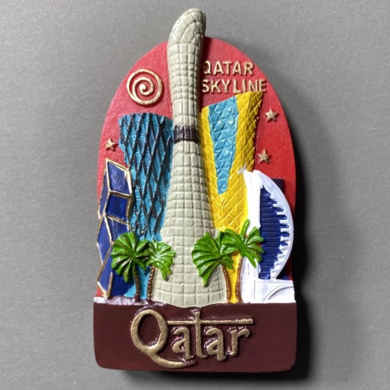 Qatar Fridge Magnets the Middl - Home Decor Qatar ulasan dan harga