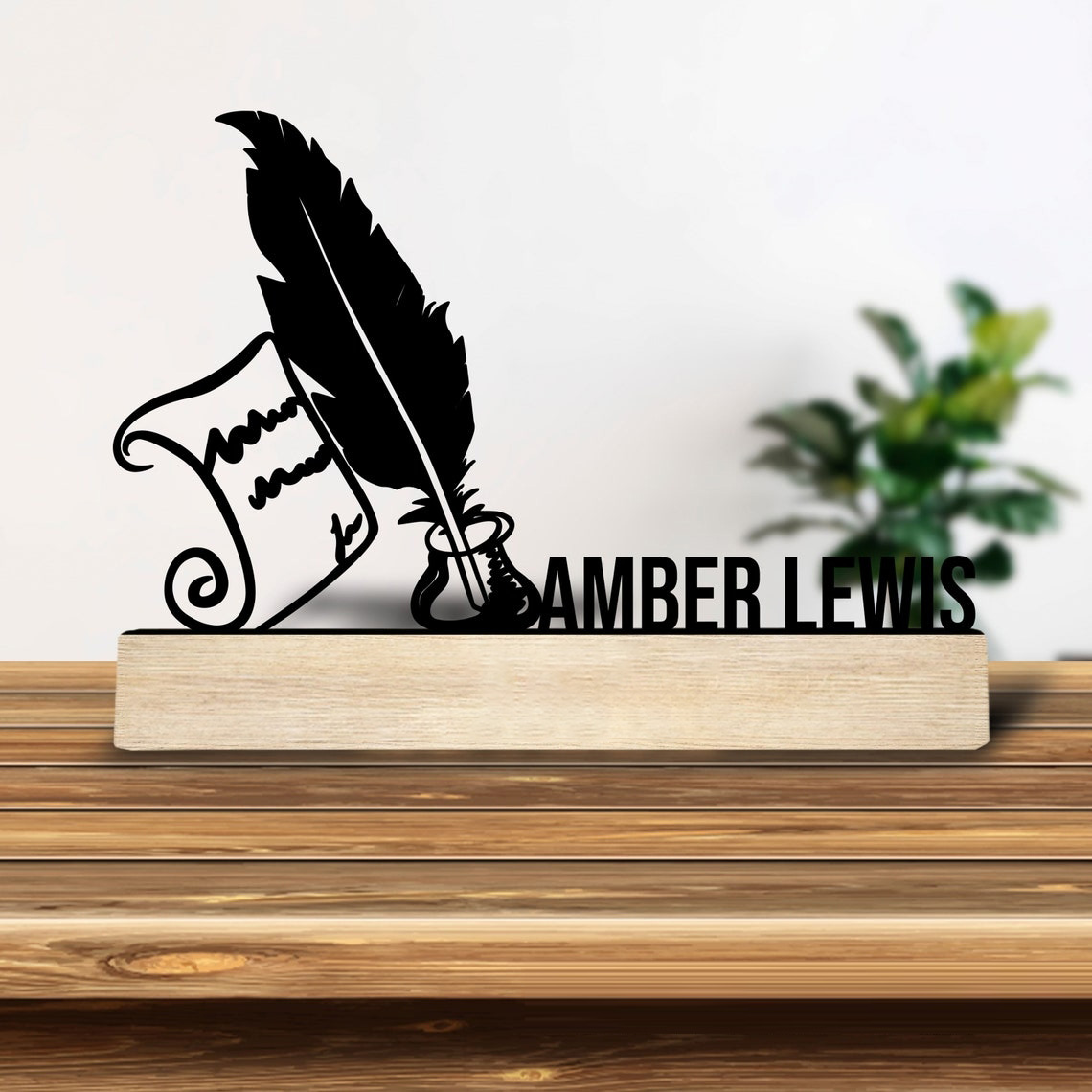 1pc Personalized Retro Iron St - Home Decor Xmas ulasan dan harga