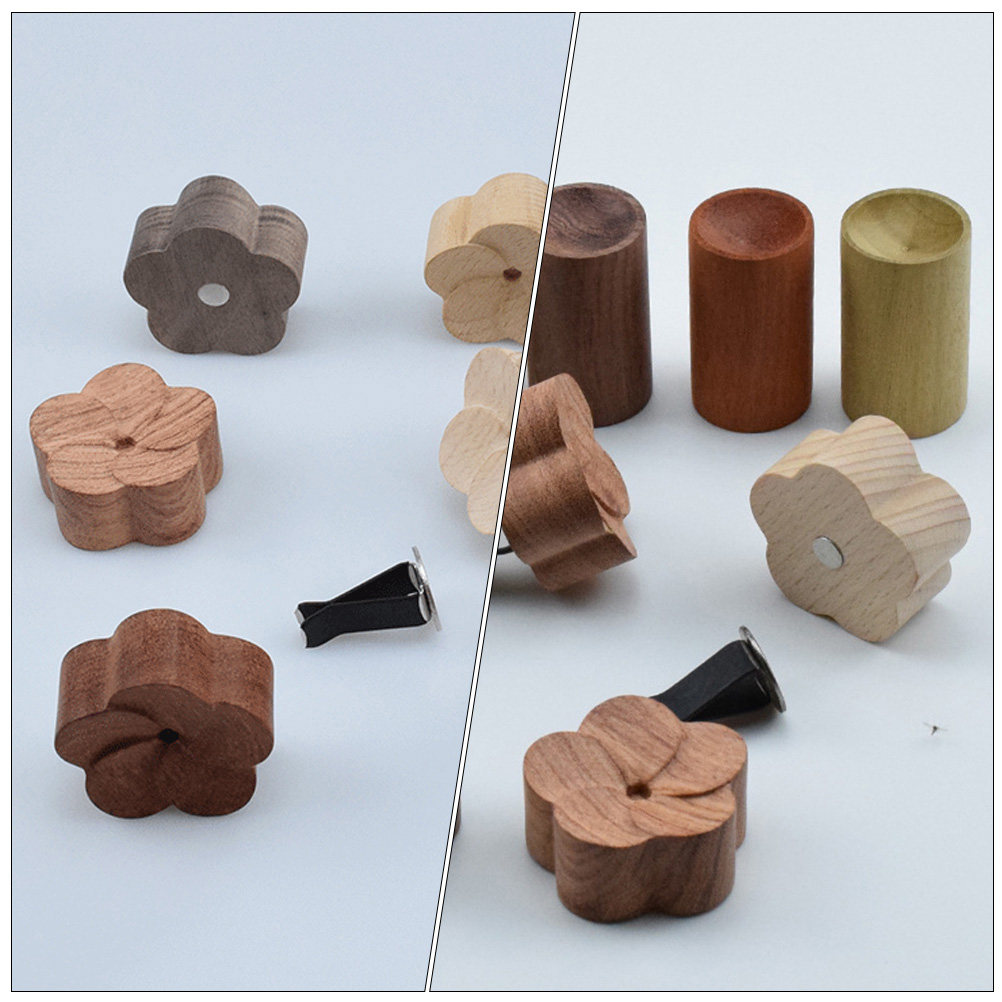 3Pcs Natural Wooden Essential  - Home Decor Essentials ulasan dan harga