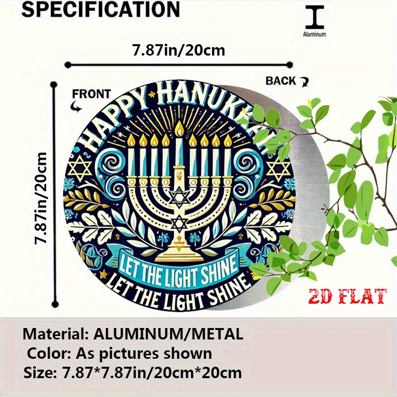 CIFBUY Vintage Aluminum Wall A - Home Decor Room ulasan dan harga