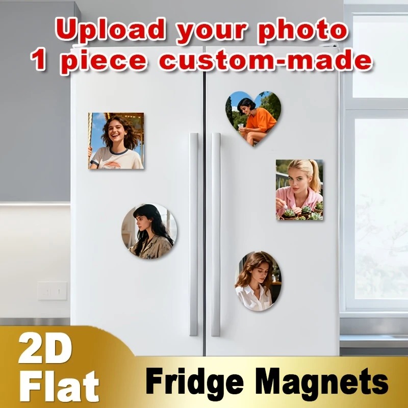 Custom Photo Fridge Magnet 2D  - Home Decor Xmas ulasan dan harga
