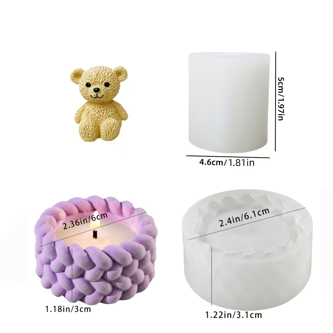 2pcs Teddy Bear And Rope Stora - Home Decor Enthusiast ulasan dan harga