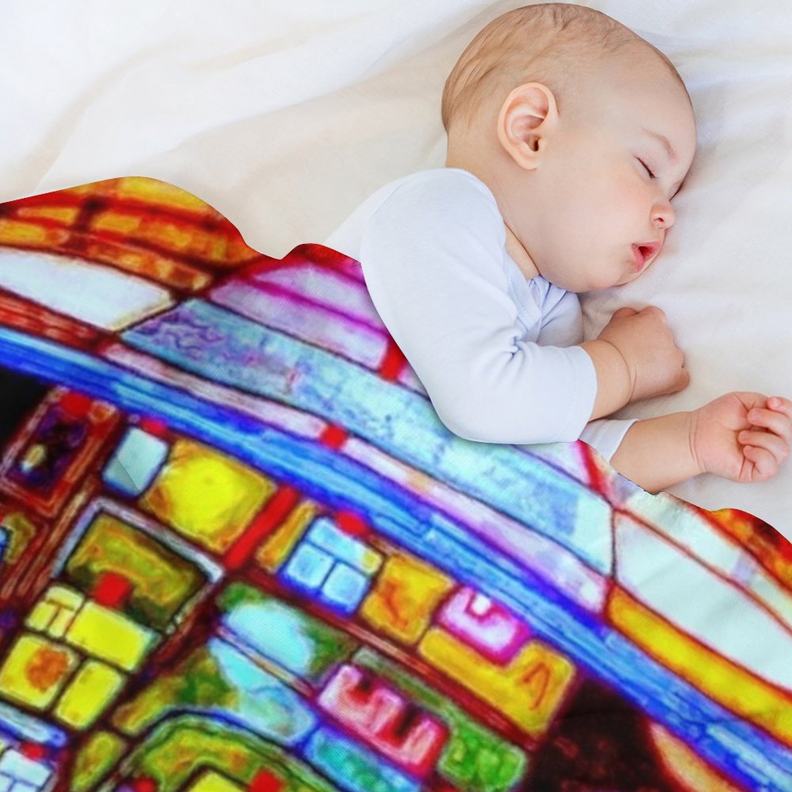 Qatar 813 neon Throw Blanket S - Home Decor Qatar ulasan dan harga