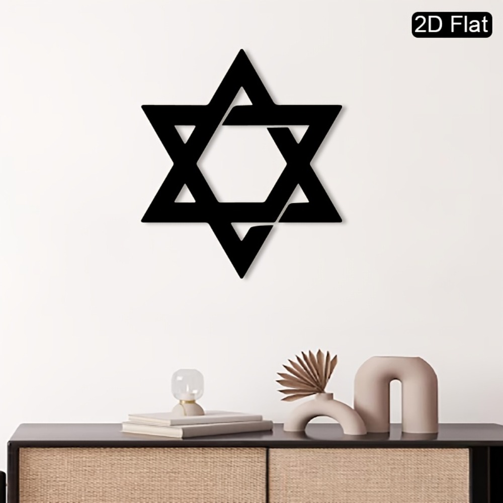 CIFBUY Iron Wall Art Star of D - Home Decor Room ulasan dan harga