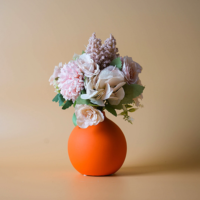 Nordic Ceramic Vase  Solid Col - Glass Vase Nordic ulasan dan harga