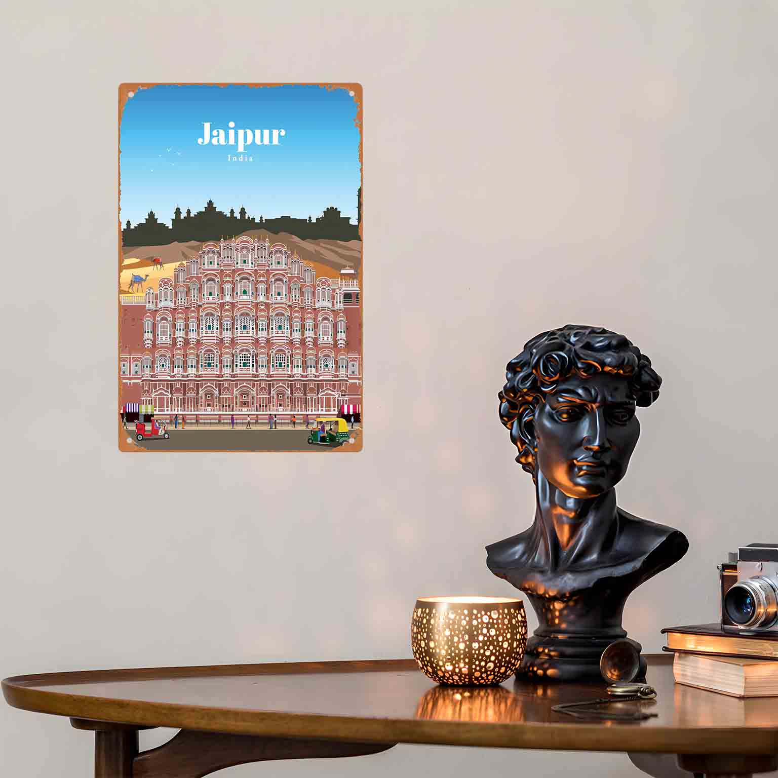 2D FLAT 1pc Jaipur India Hawa  - Home Decor Jaipur ulasan dan harga