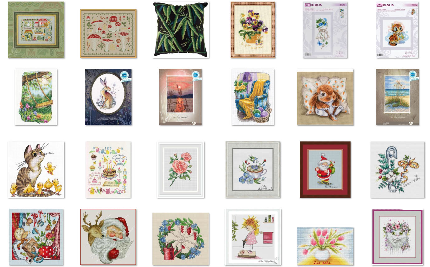 Cross Stitch DIY Kit 14CT Hand - Home Decor On Wheels ulasan dan harga