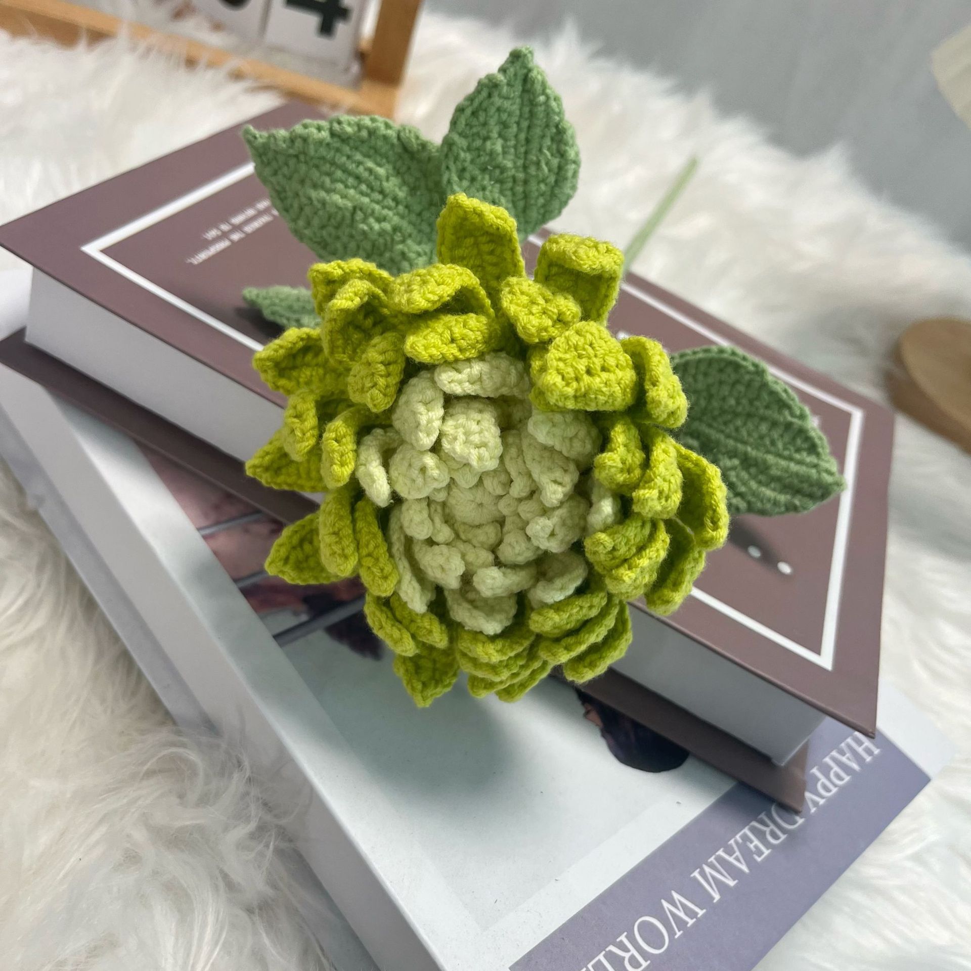 Dahlia Finished Products Handm - Yarn Home Decor ulasan dan harga