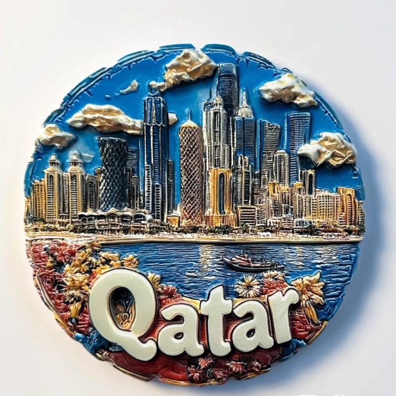 Qatar Fridge Magnets Middle Ea - Home Decor Qatar ulasan dan harga