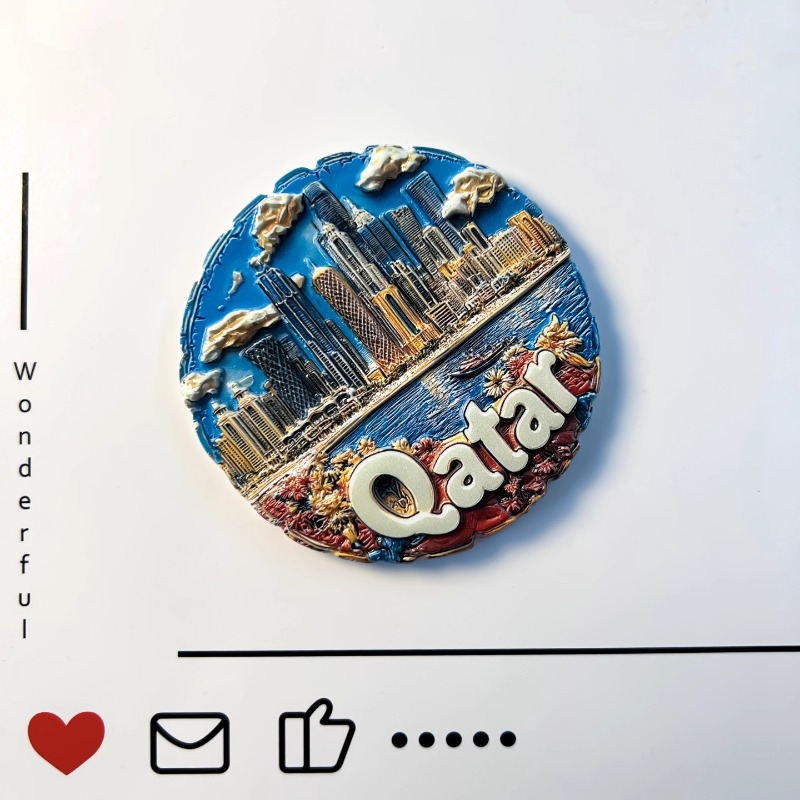Qatar Fridge Magnets Middle Ea - Home Decor Qatar ulasan dan harga