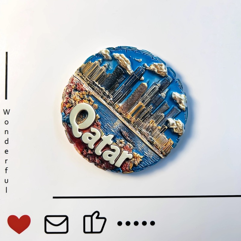 Qatar Fridge Magnets Middle Ea - Home Decor Qatar ulasan dan harga
