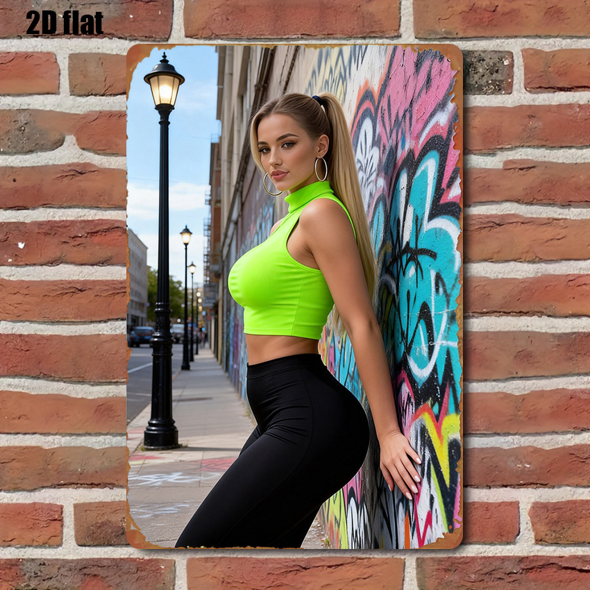 2D Vintage Metal Sign Street A - Home Decor Games Free ulasan dan harga