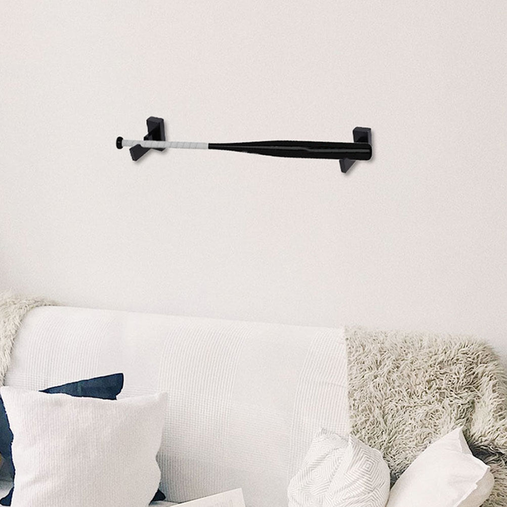 2Pcs Wooden Baseball Bat Wall  - Home Decor Enthusiast ulasan dan harga