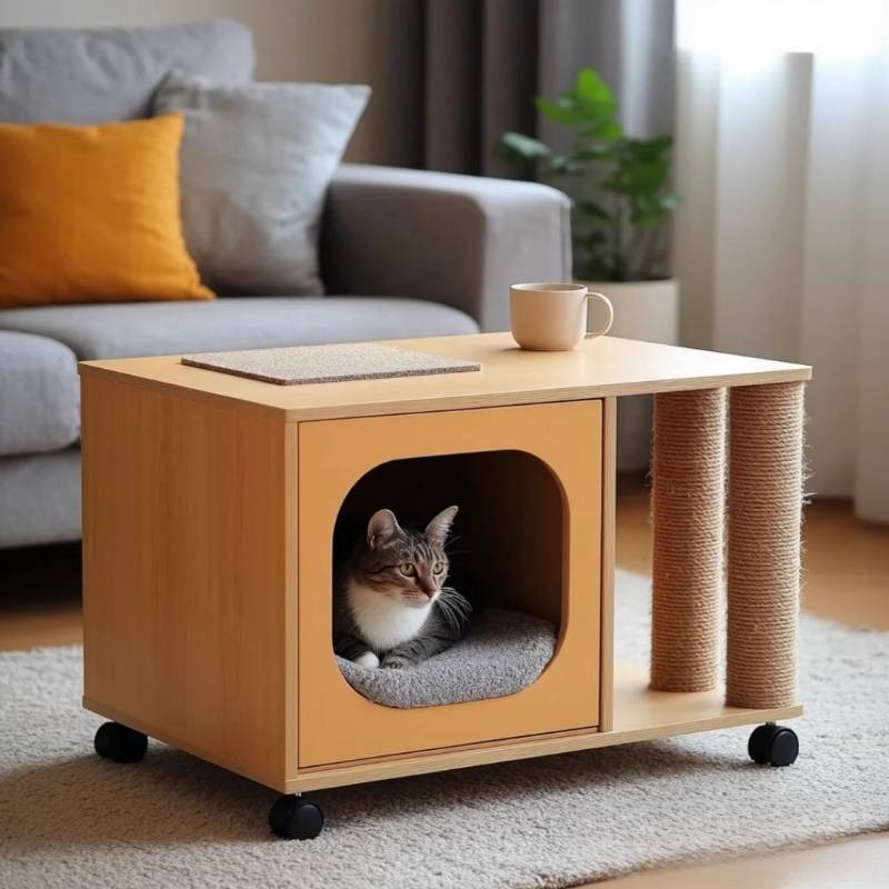 On Wheels Japanese Side Table  - Home Decor On Wheels ulasan dan harga