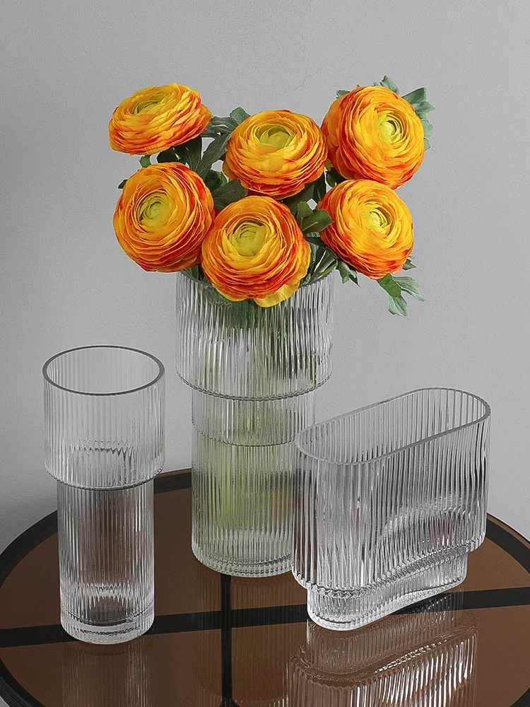 Creative Nordic Glass Vase Hom - Glass Vase Nordic ulasan dan harga