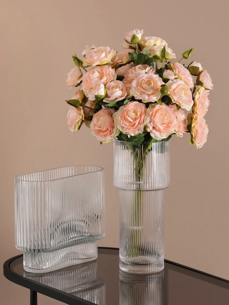 Creative Nordic Glass Vase Hom - Glass Vase Nordic ulasan dan harga