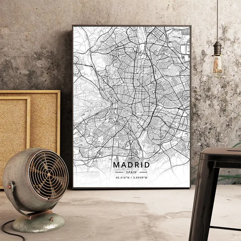 Boston Istanbul Madrid San Fra - Home Decor Jaipur ulasan dan harga