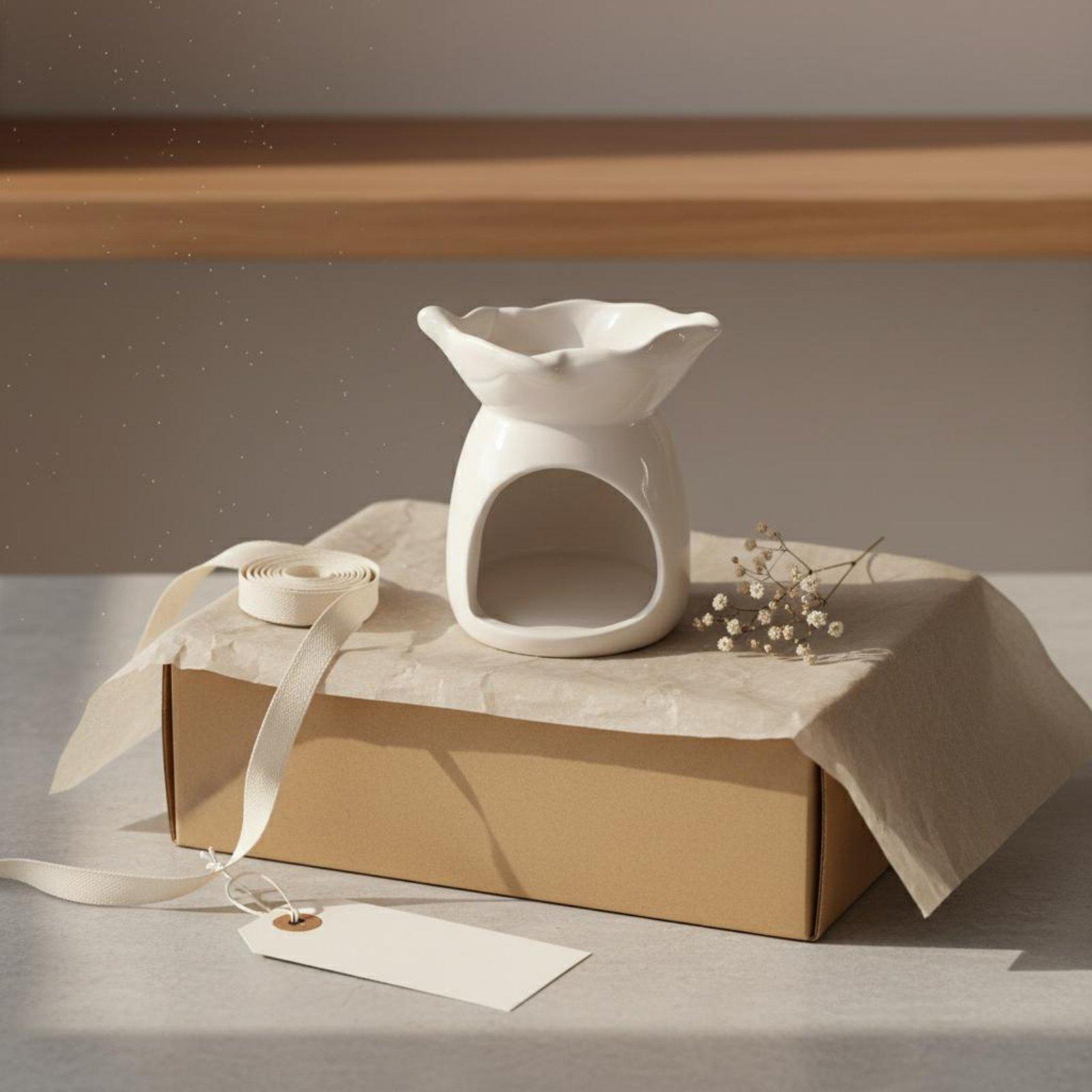 Ceramic Scented Candle Holder  - Home Decor Essentials ulasan dan harga