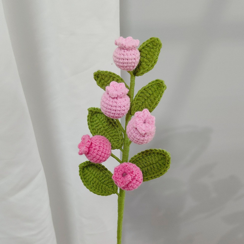 Finished Handmade Crocheted Bo - Yarn Home Decor ulasan dan harga