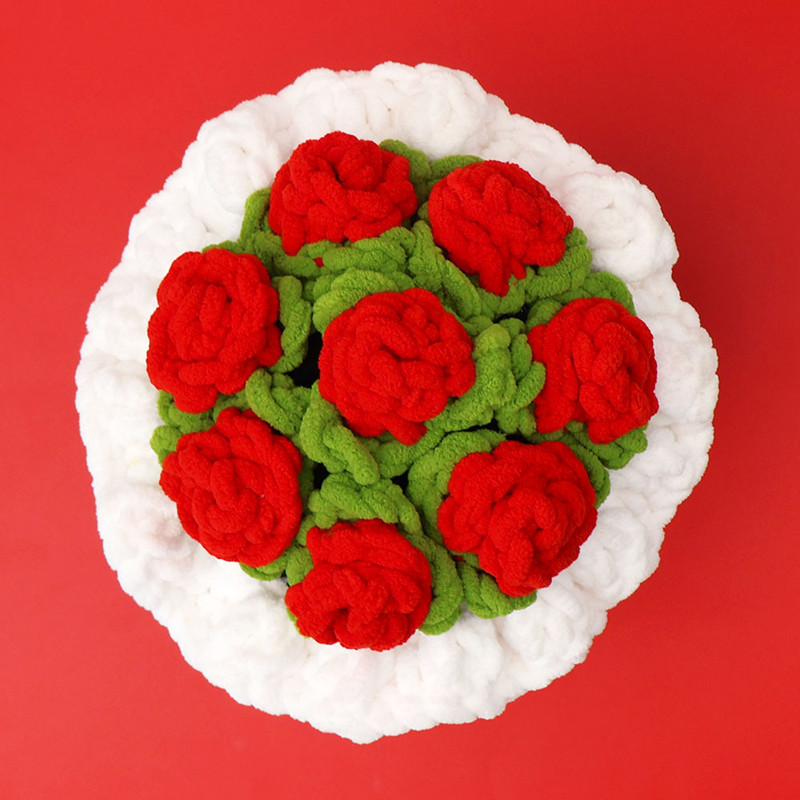Valentine's Day Gift Bouquet F - Yarn Home Decor ulasan dan harga