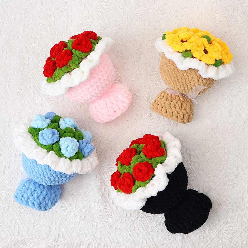 Valentine's Day Gift Bouquet F - Yarn Home Decor ulasan dan harga