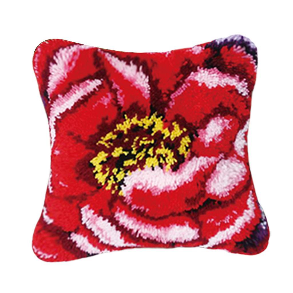 Animal Cushion Latch Hook Kits - Yarn Home Decor ulasan dan harga