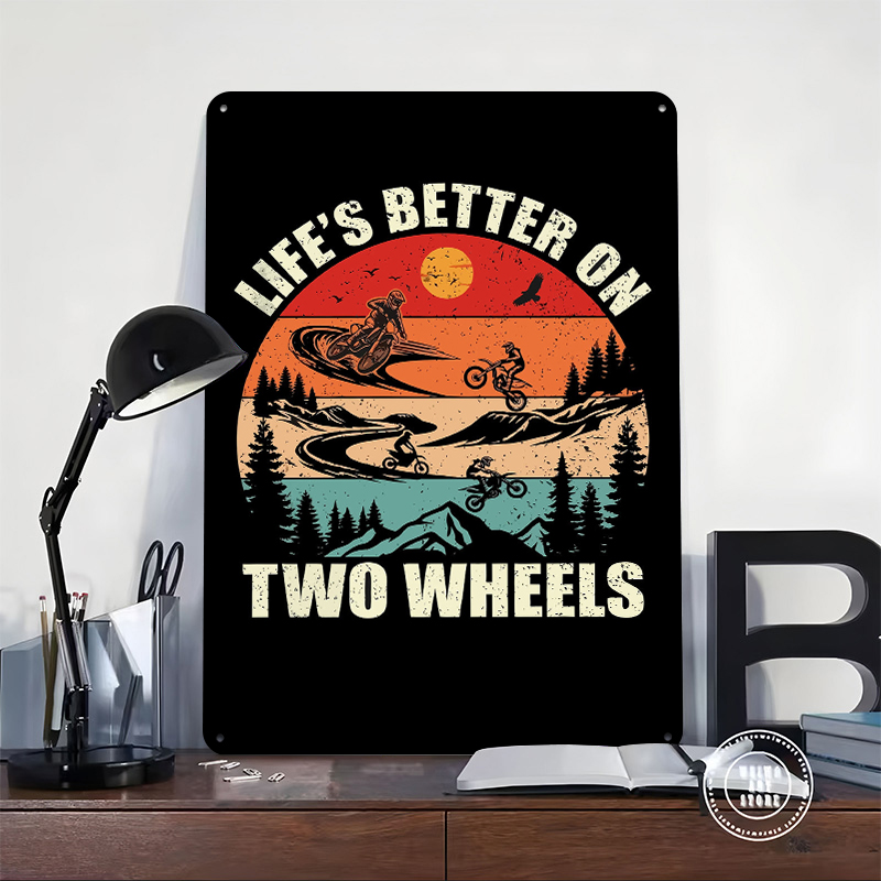 Life's Better on Two Wheels Ti - Home Decor On Wheels ulasan dan harga