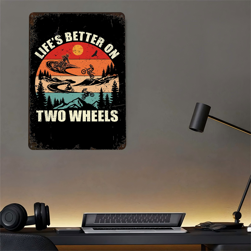 Life's Better on Two Wheels Ti - Home Decor On Wheels ulasan dan harga