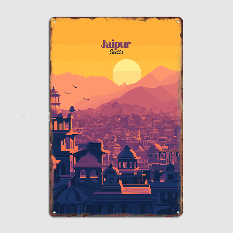 Jaipur Cityscape Sunset Travel - Home Decor Jaipur ulasan dan harga