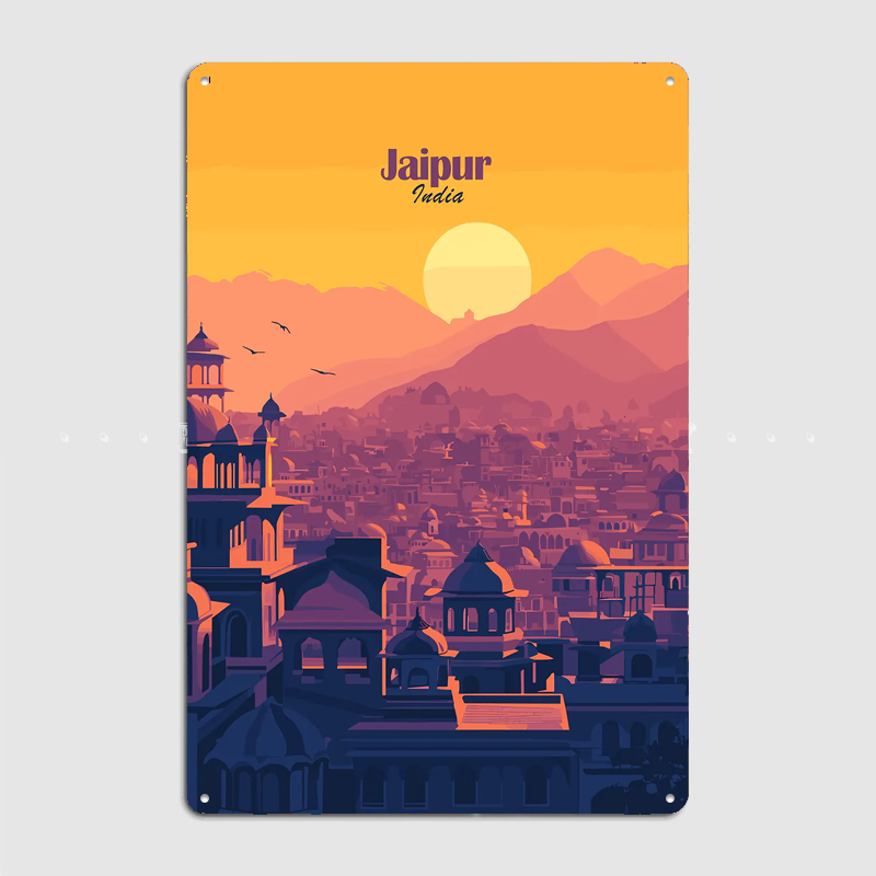 Jaipur Cityscape Sunset Travel - Home Decor Jaipur ulasan dan harga