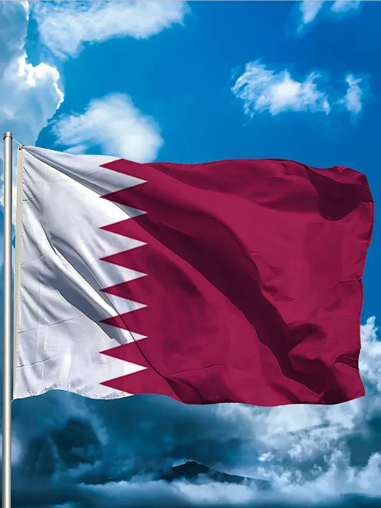 60x90cm 90X150cm Qatar Flag Po - Home Decor Qatar ulasan dan harga
