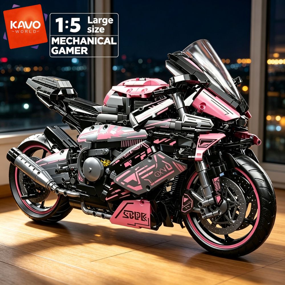 KAVOWORLD 1:5 Large Scale Moto - Home Decor On Wheels ulasan dan harga