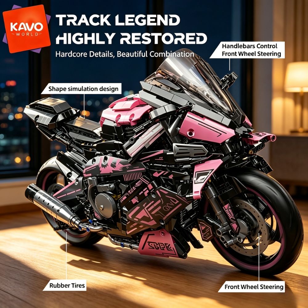 KAVOWORLD 1:5 Large Scale Moto - Home Decor On Wheels ulasan dan harga